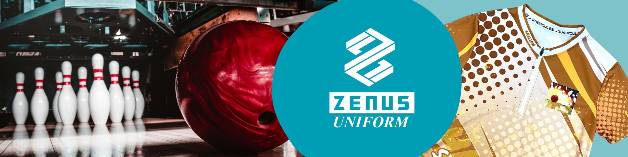保齡球衫, 保齡球衣 Zenus Uniform -banner05