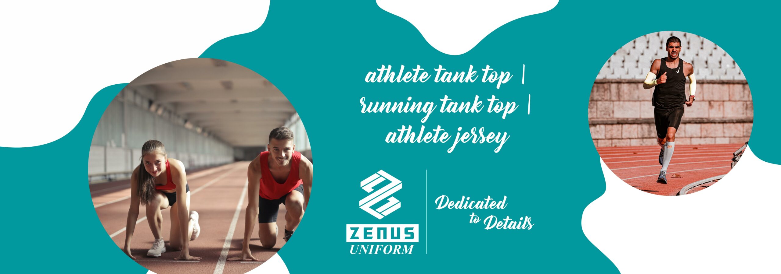 athlete tank top，running tank top，athlete jersey banner