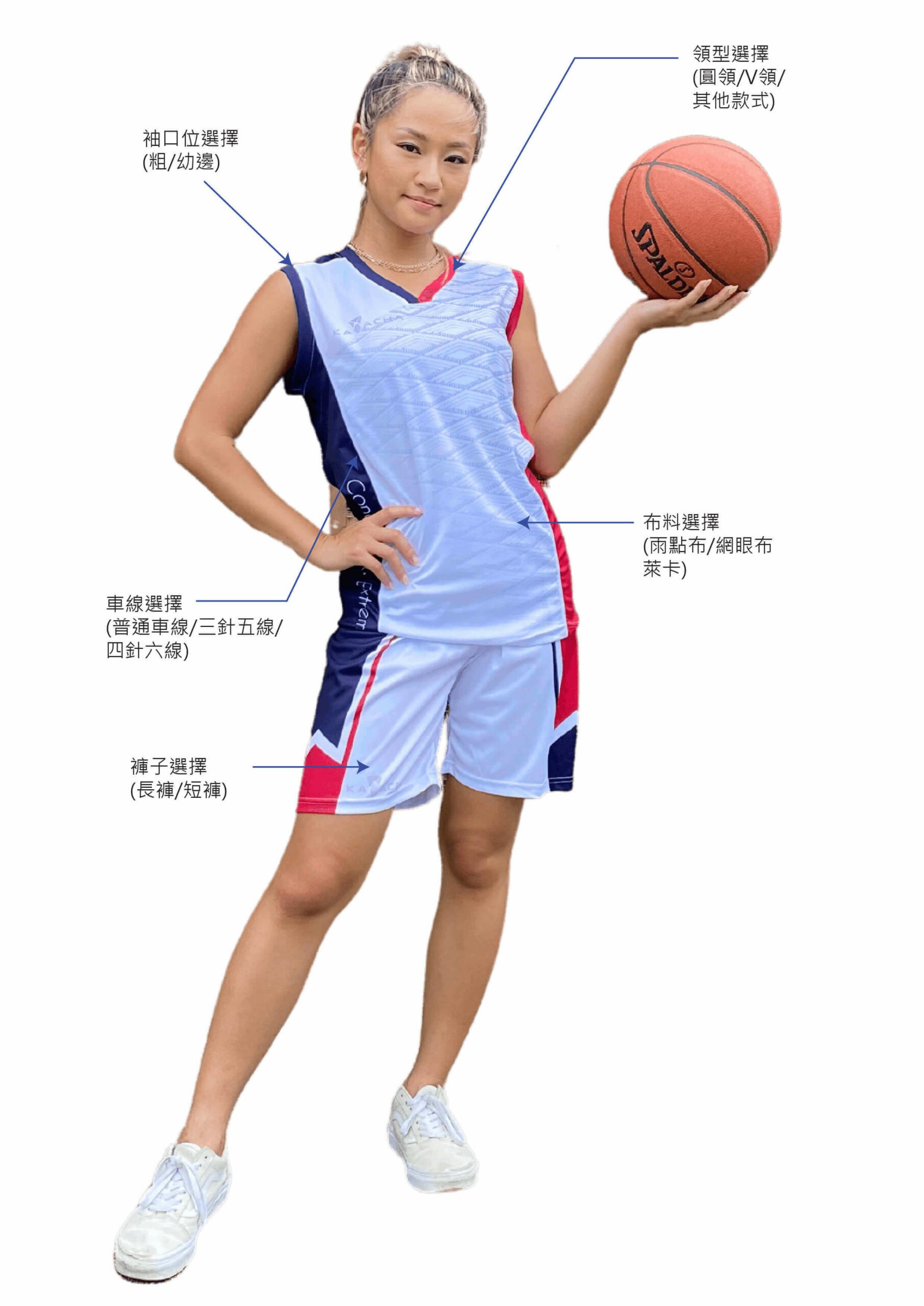 籃球波衫, 籃球波衫訂做 -model chart-01