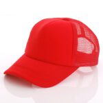 貨車帽, 卡車帽, 卡車司機帽 1_純紅色