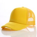 貨車帽, 卡車帽, 卡車司機帽 1_純黃色