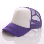 貨車帽, 卡車帽, 卡車司機帽 1_紫白色